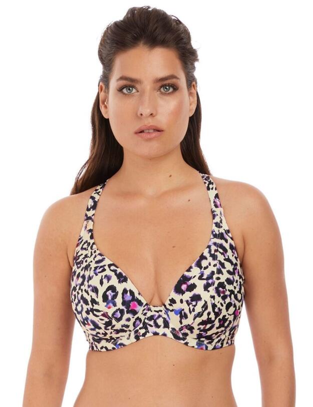 6941 Fantasie Bonito Plunge Bikini Top - 6941 Amethyst
