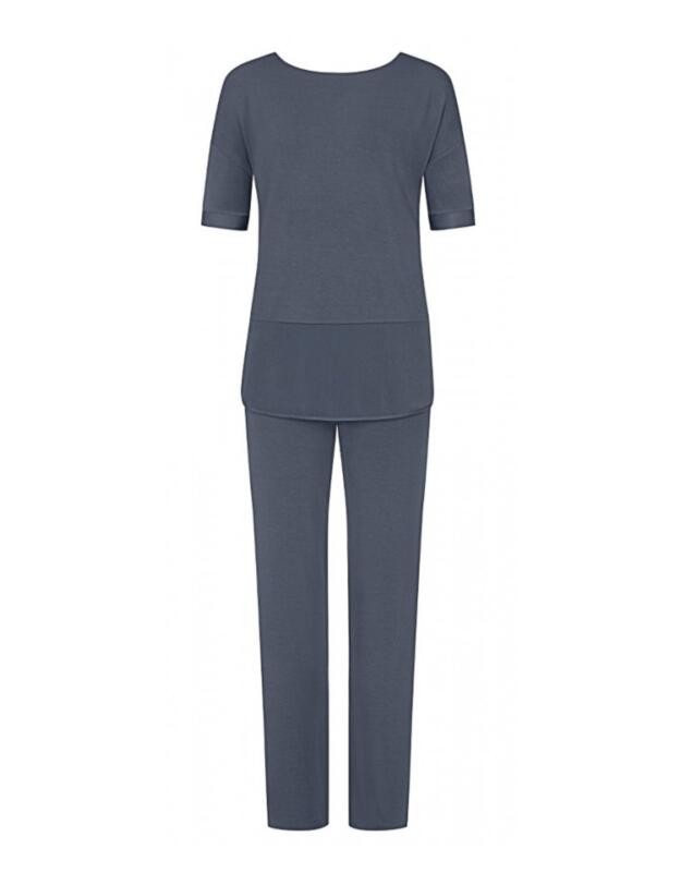 10194922 Triumph Modern Flair Pyjama Set - 10194922 Stormy Grey