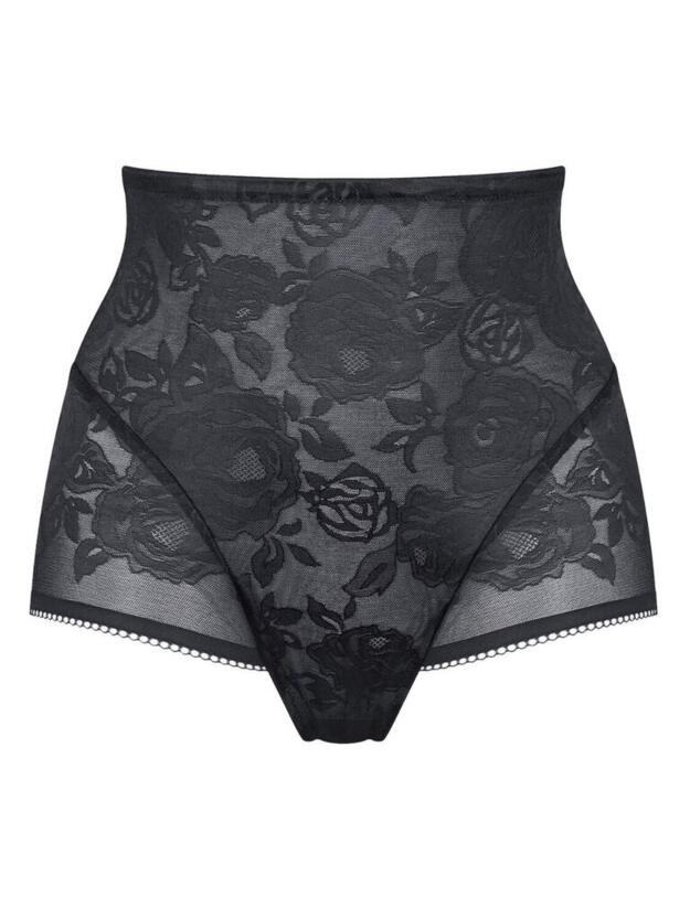 10206011 Triumph Wild Rose Sensation High Waist Control Pant - 10206011 Black