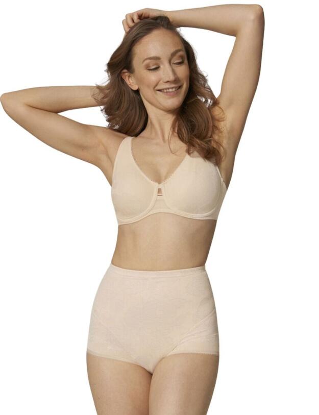 10206011 Triumph Wild Rose Sensation High Waist Control Pant - 10206011 Nude Beige
