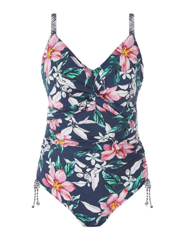 6898 Fantasie Port Maria Twist Front Swimsuit - 6898 Ink