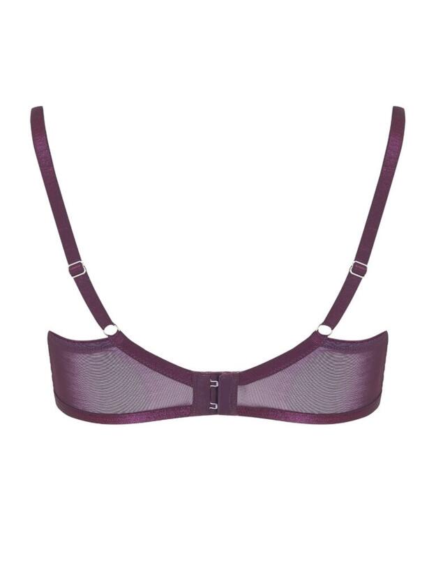 15002 Pour Moi Viva Luxe Underwired Bra - 15002 Blackberry