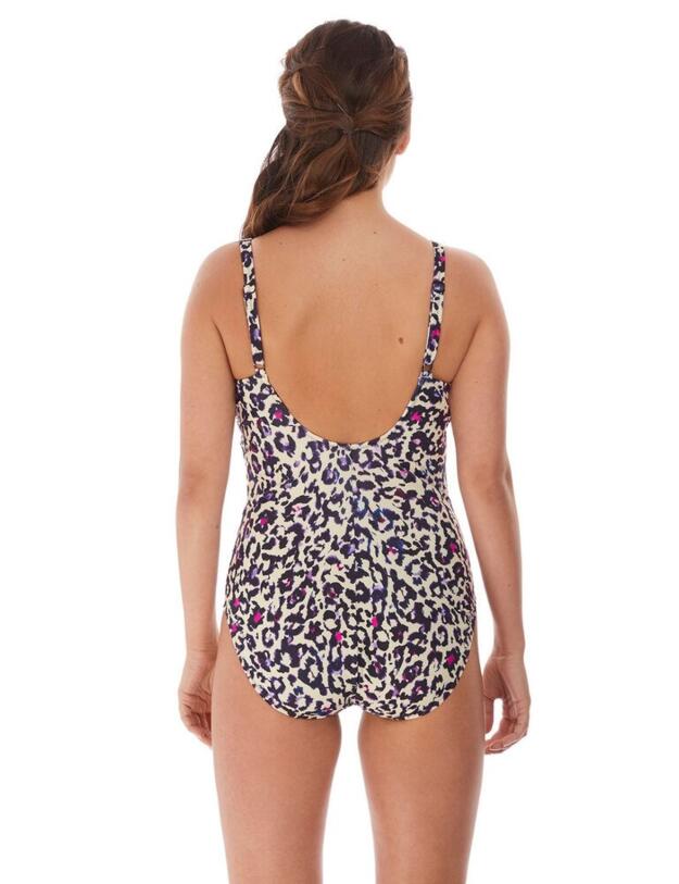 Fantasie Bonito Deep V-Neck Swimsuit Amethyst