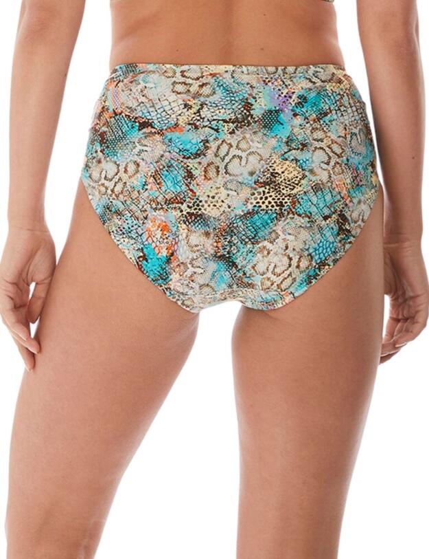 6777 Fantasie Manila Deep Gathered Bikini Brief - 6777 Iced Aqua