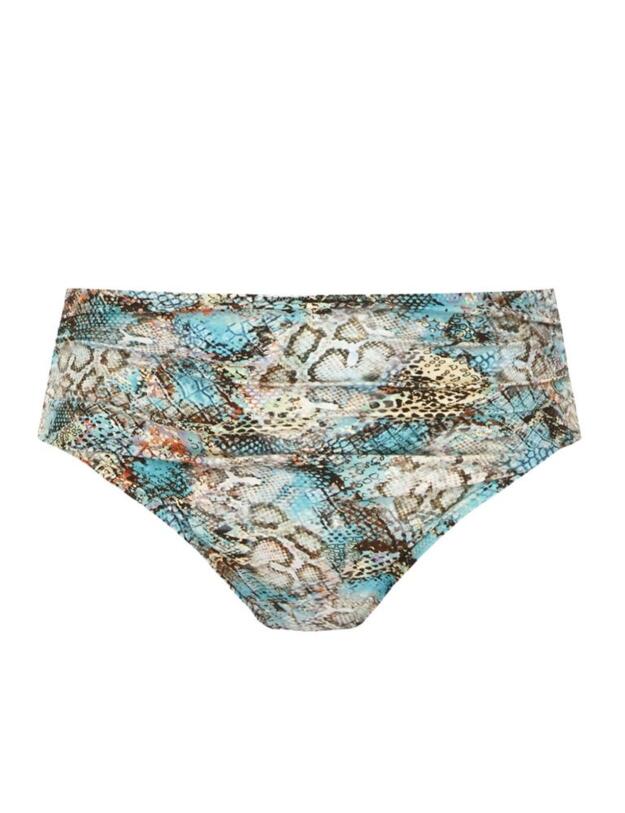 6777 Fantasie Manila Deep Gathered Bikini Brief - 6777 Iced Aqua