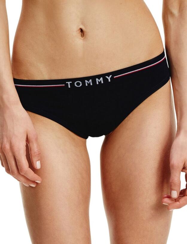 Tommy Hilfiger Seamless Logo Thong Desert Sky