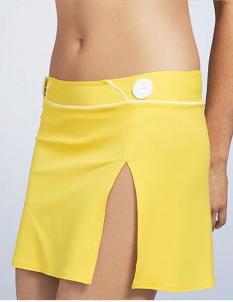    9503 Freya Sugar Bay Bikini Skirt Lemon - 9503 Lemon