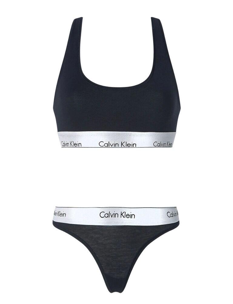 Calvin Klein CK One Bralette & Thong Set - Belle Lingerie | Calvin Klein CK  One Bralette & Thong Set - Belle Lingerie