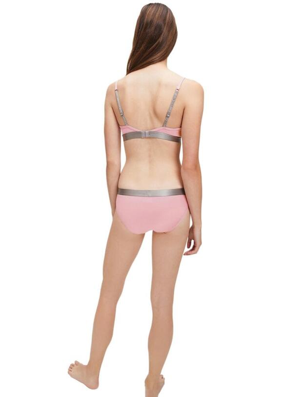 000QF6253E Calvin Klein Icon Bikini Style Brief - QF6253E Echo Pink