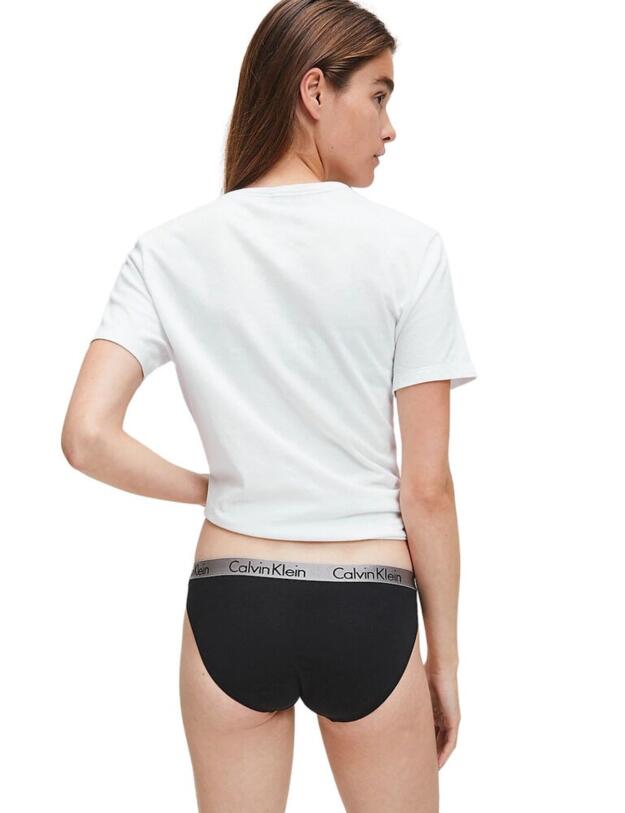 000QD3589E Calvin Klein Radiant Cotton 3 Pack Brief - QD3589E Turtle Bay/Black/Cherry Blossom