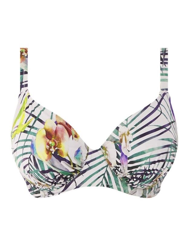 6920 Fantasie Playa Blanca Gathered Full Cup Bikini Top - 6920 Multi