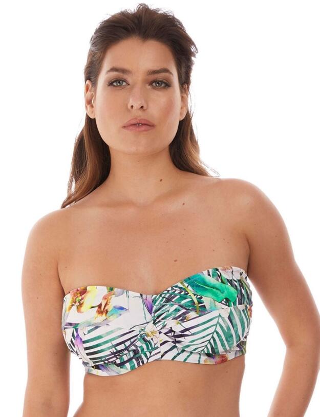 6922 Fantasie Playa Blanca Scarf Tie Bandeau Bikini Top - 6922 Multi
