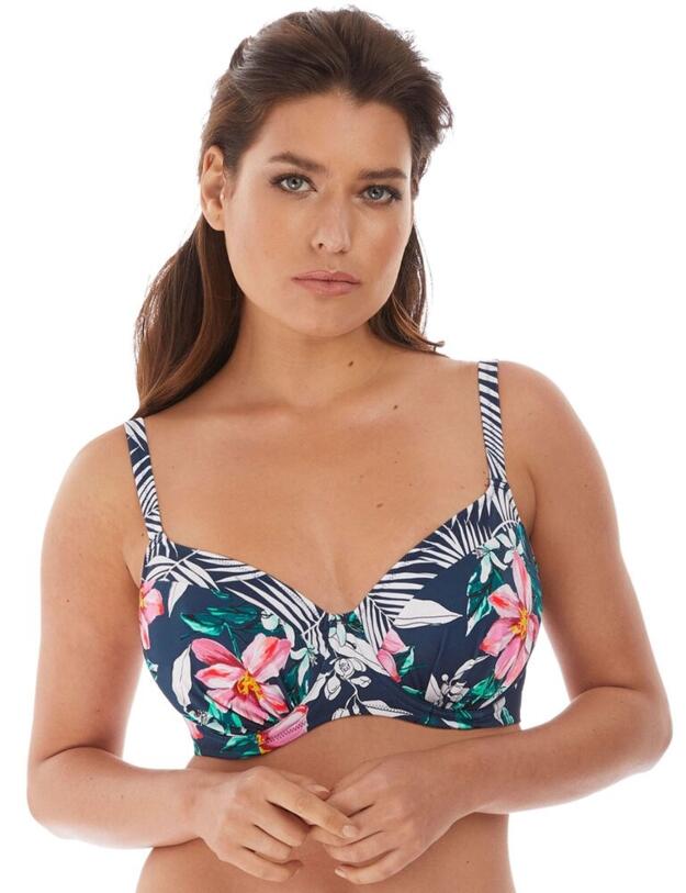 6890 Fantasie Port Maria Full Cup Bikini Top - 6890 Ink