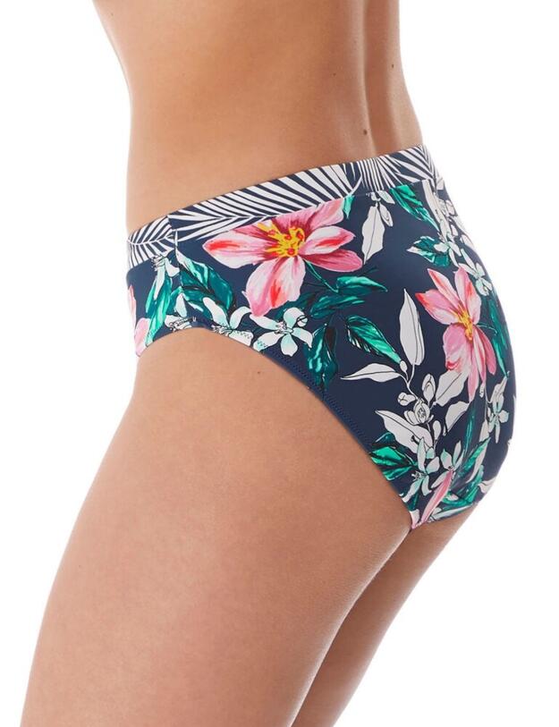 6895 Fantasie Port Maria Mid Rise Bikini Brief - 6895 Ink