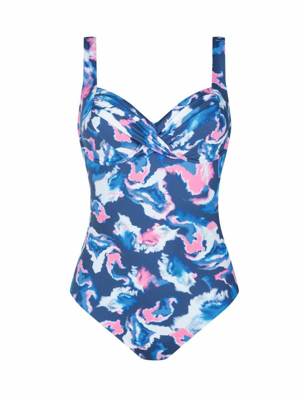 10195666 Triumph Venus Elegance Swimsuit - 10195666 Blue/Dark Combination