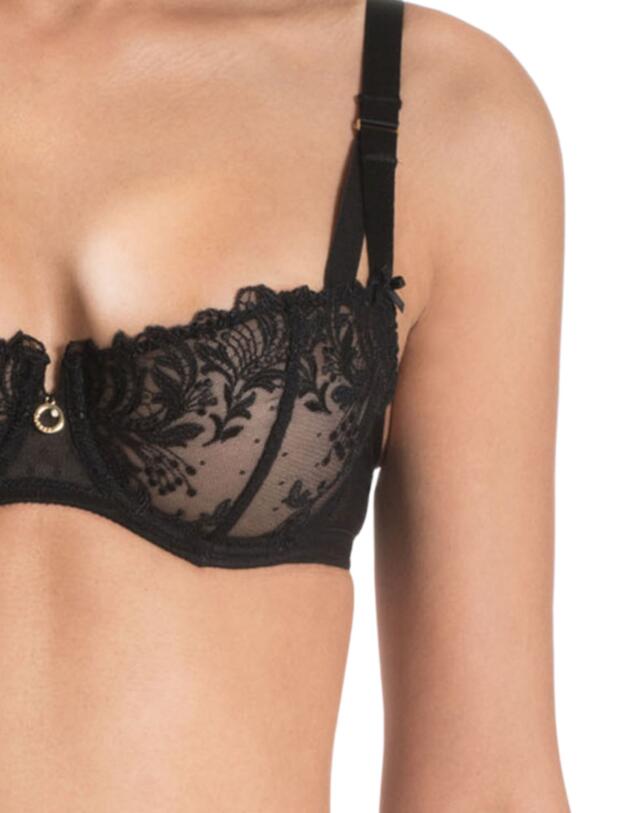 MI14 Aubade Femme Passion Half Cup Bra - MI14 Noir