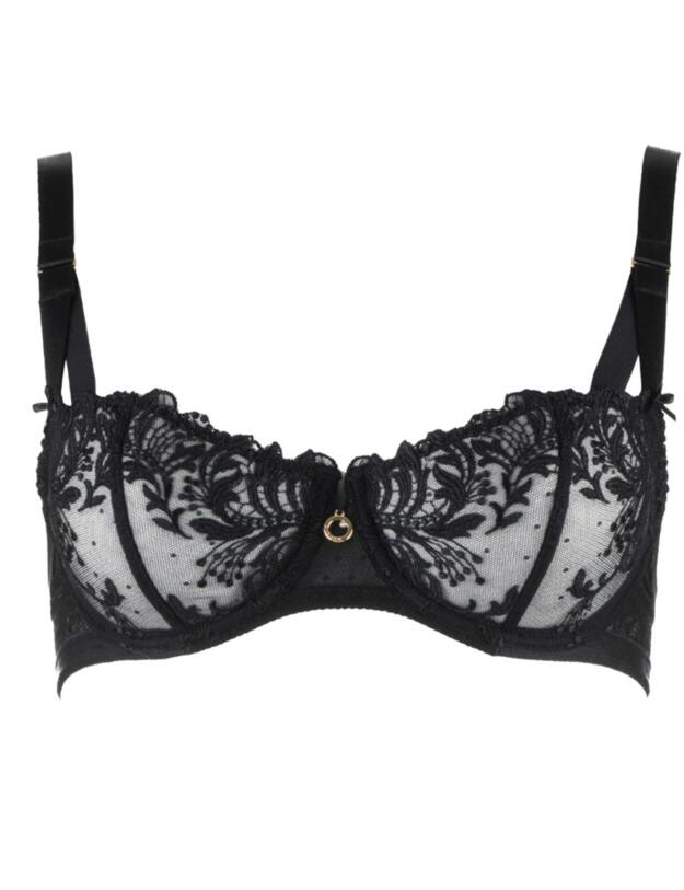 MI14 Aubade Femme Passion Half Cup Bra - MI14 Noir