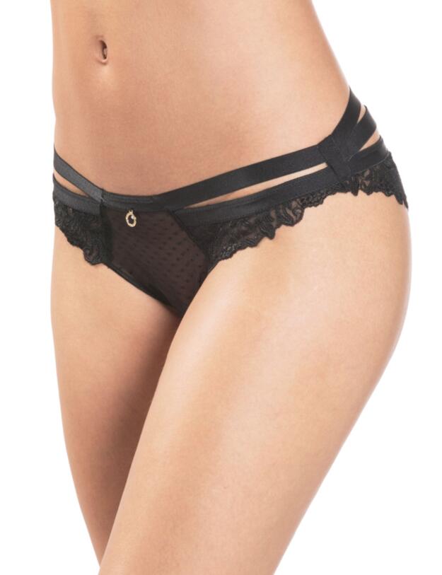 MI20 Aubade Femme Passion Brazilian Bikini Brief - MI20 Noir