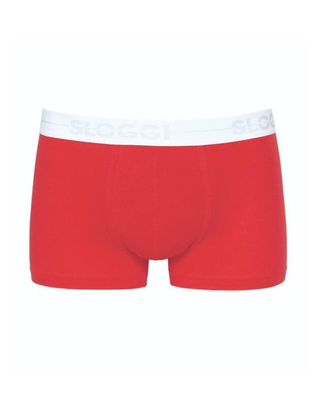 loggi Men Go Hipster Brief 3 Pack Red/ Dark Combination