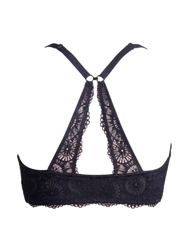 182900 Pour Moi Love Front Fastening Padded Bra - 182900 Black