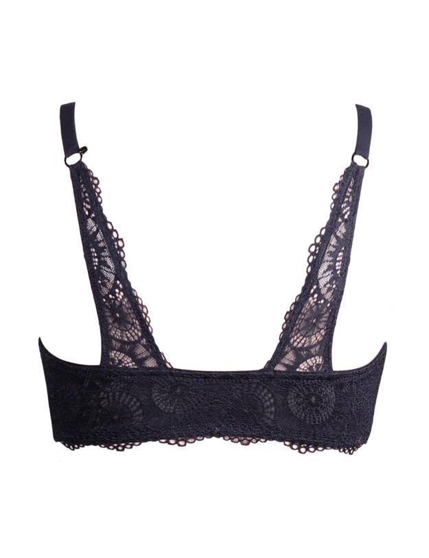 182900 Pour Moi Love Front Fastening Padded Bra - 182900 Black