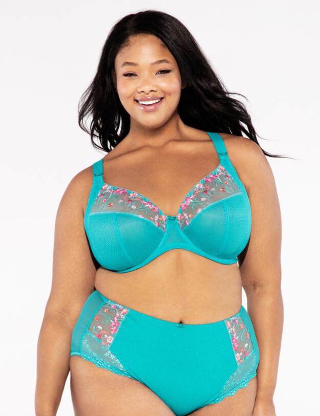 4380 Elomi Charley Underwired Plunge Bra - 4380 Tahiti