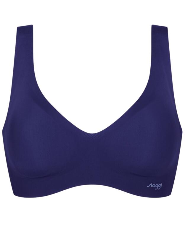 10186738 Sloggi Zero Feel Bralette Bra Top - 10186738 Blue Ink