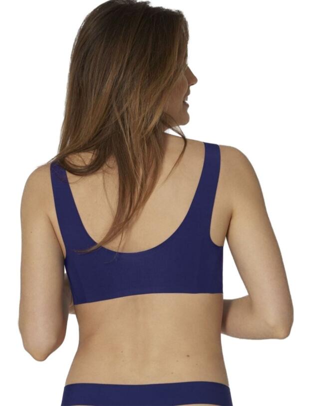 10186738 Sloggi Zero Feel Bralette Bra Top - 10186738 Blue Ink