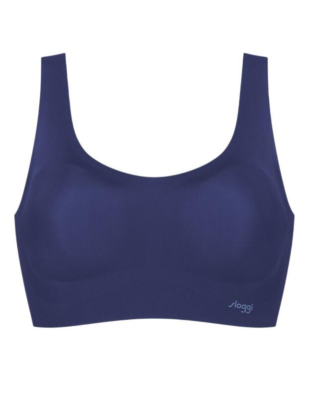 10186804 Sloggi Zero Feel Bralette Bra Top - 10186804 Blue Ink