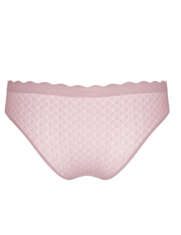 10202034 Sloggi Zero Feel Lace Brazilian Panty Brief - 10202034 Lilac Orchidee