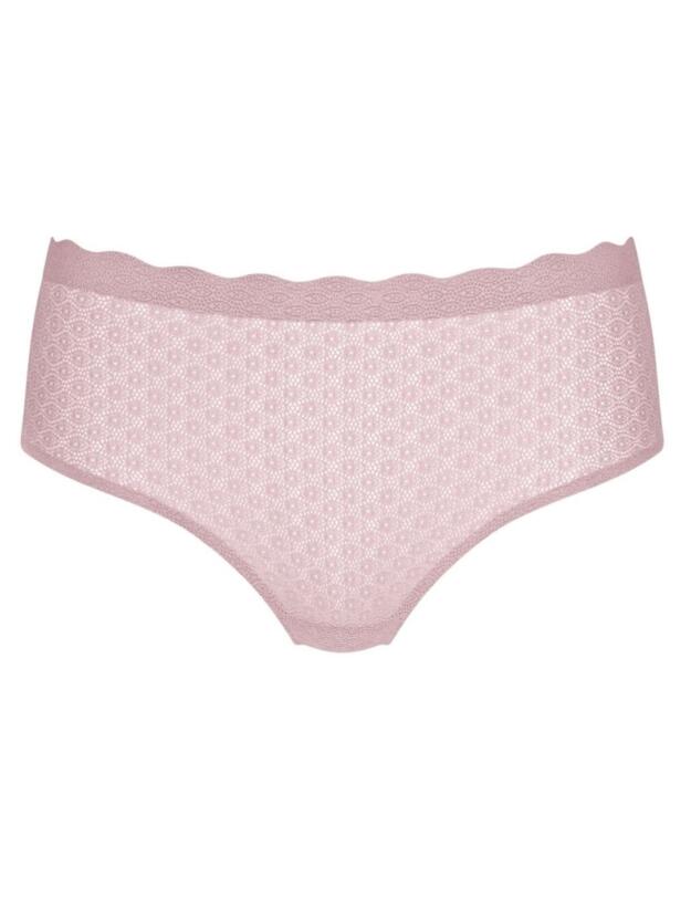 10202035 Sloggi Zero Feel Lace High Waist Brief - 10202035 Lilac Orchidee