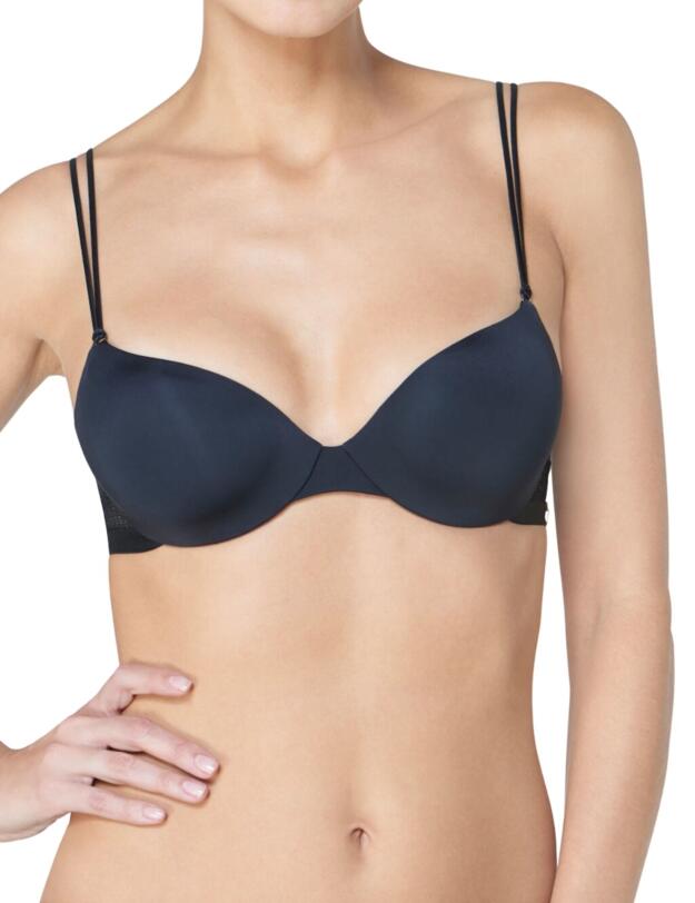 10186018 Sloggi S Silhouette Underwired Padded Bra - 10186018 Black