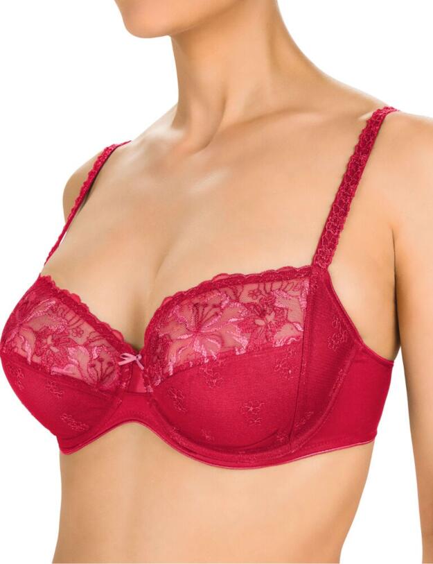 805871 Conturelle by Felina Wild Lily Underwired Bra - 805871 Lipstick