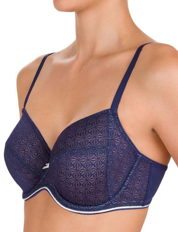 805858 Felina Santorini Underwired Bra  - 805858 Astral Blue