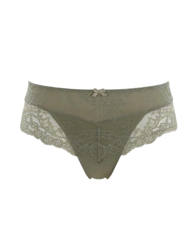 9395 Panache Ana Lace Brief - 9395 Olive