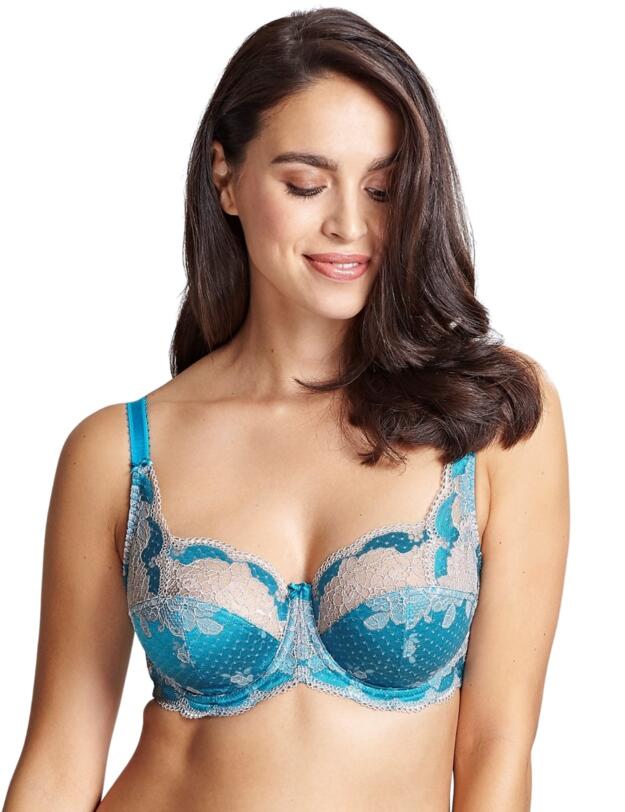 7255 Panache Clara Full Cup Bra - 7255 Peacock Blue 