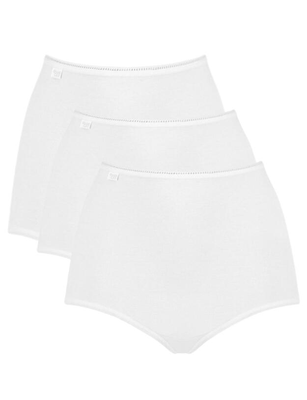 10167190 Sloggi 24/7 Cotton Maxi Brief 3 Pack - 10167190 White