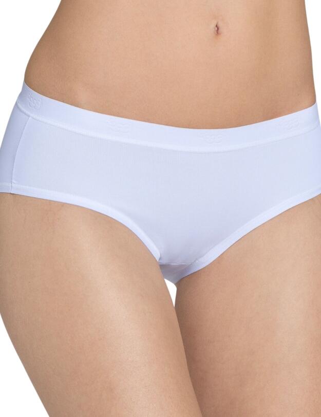 10092845 Sloggi Sensual Fresh Midi Brief - 10092845 White