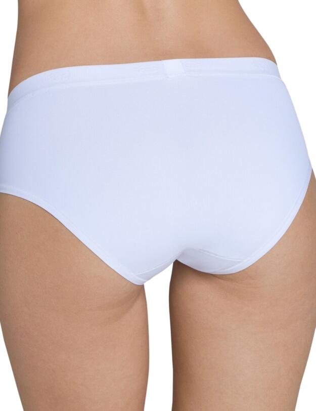 10092845 Sloggi Sensual Fresh Midi Brief - 10092845 White