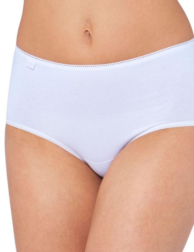 10167191 Sloggi 24/7 Cotton Midi Brief 3 Pack - 10167191 White