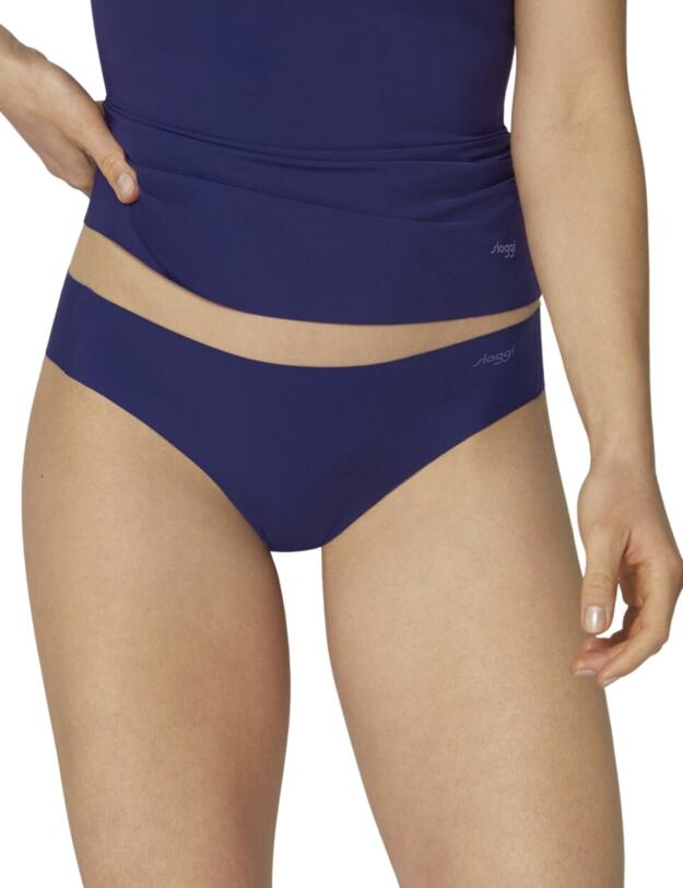 10186740 Sloggi Zero Feel Tanga Brief - 10186740 Blue Ink
