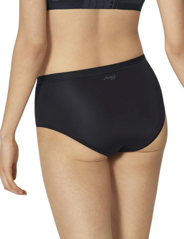 Sloggi Wow Comfort 2.0 High Waist Brief Black