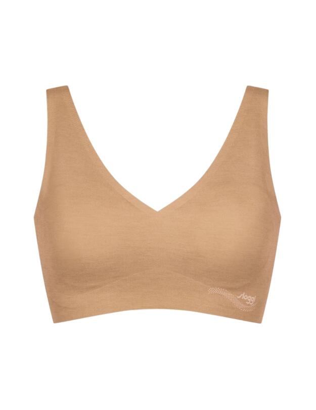 10194059 Sloggi Zero Feel Natural Bralette Bra Top - 10194059 Cognac