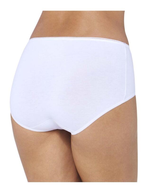 10167187 Sloggi 24/7 Cotton Midi Brief - 10167187 White