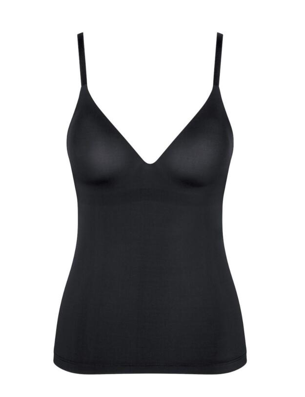 10205614 Sloggi Wow Comfort Camisole Top - 10205614 Black 