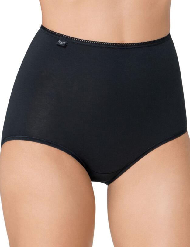 10167190 Sloggi 24/7 Cotton Maxi Brief 3 Pack - 10167190 Black