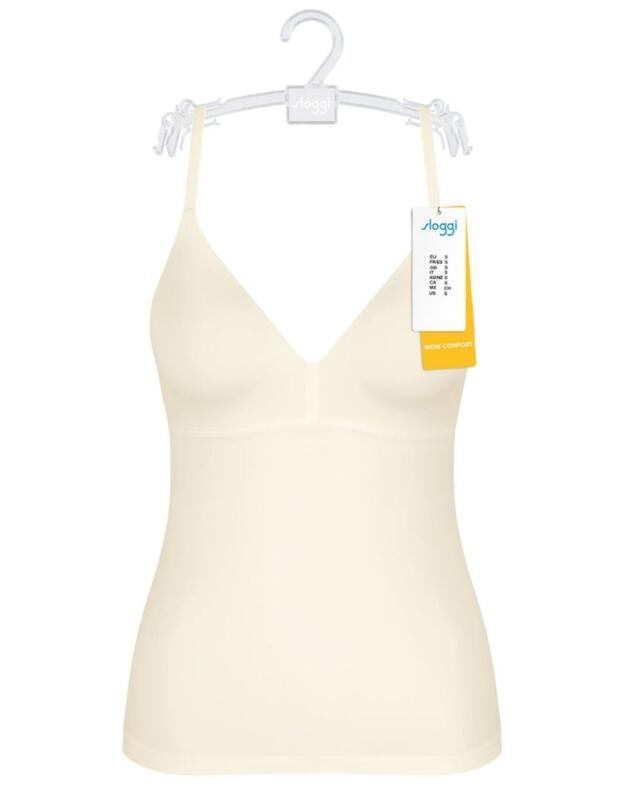 10205614 Sloggi Wow Comfort Camisole Top - 10205614 Ecru White