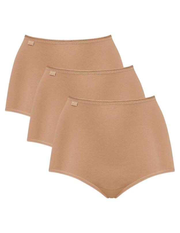 10167190 Sloggi 24/7 Cotton Maxi Brief 3 Pack - 10167190 Brush