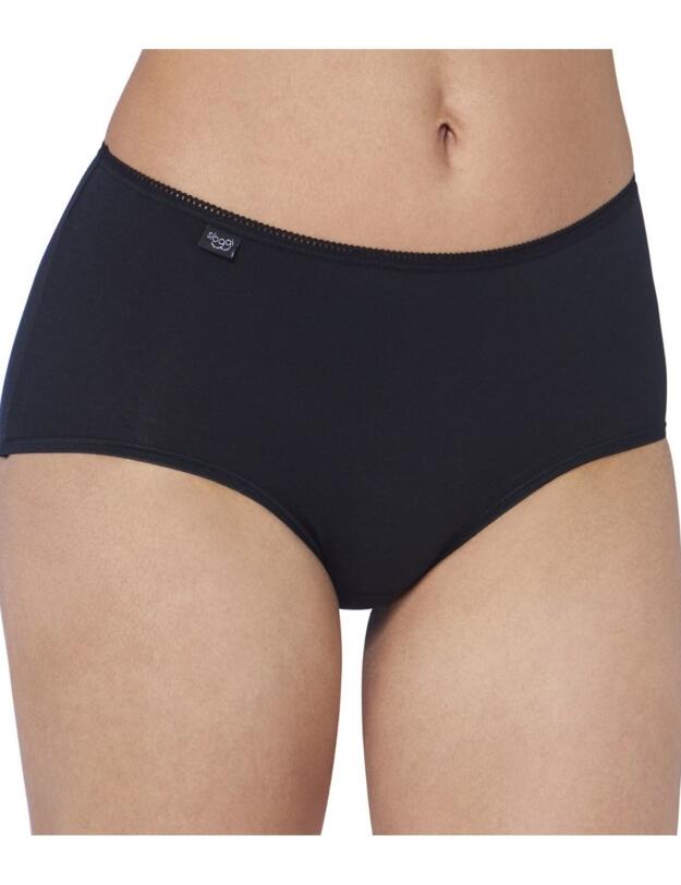 10167191 Sloggi 24/7 Cotton Midi Brief 3 Pack - 10167191 Black
