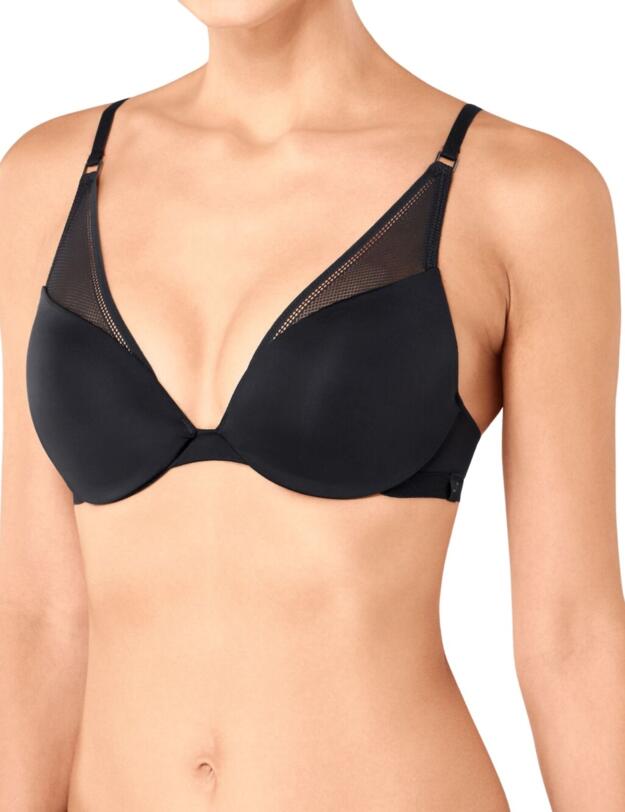 10189957 Sloggi S Symmetry Underwired Push-Up Bra - 10189957 Black